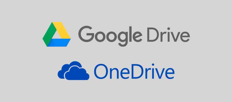 Google Drive e OneDrive