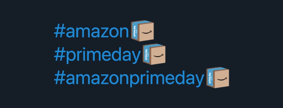 Emoji do Amazon Prime Day no Twitter